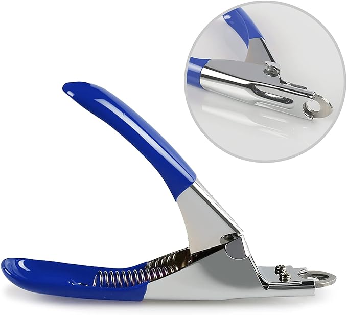 Dog Cat Pets Nail Clippers, Professional Pets Claw Trimmer with Free Nail File, Sharp Stainless Steel Blade, Sturdy Non Slip Handles - for Safe, Professional at Home Grooming-PawvioPets