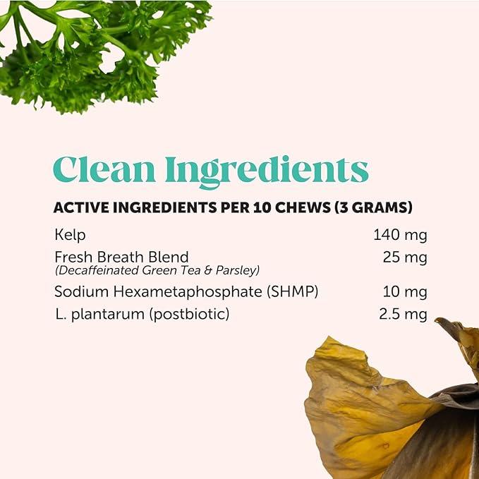 Fresh Dental Bites for Cats - Crunchy & Creamy Cat Dental Treats for Fresh Breath, Plaque + Tartar Control, Cleans Teeth + Gums, Daily Cat Oral Care (30 Day Supply)-PawvioPets