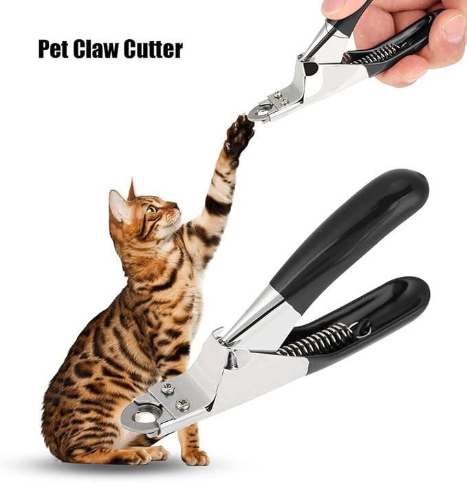 Estink Dog Cat Nail Clippers, Professional Pet Claw Trimmer Pet Dog Cat Dedicated Nail Scissors Toe Claw Shear Clippers Trimmer Cutter Dog Toes Cutter Grooming Tool for Tiny Dog Cat-PawvioPets