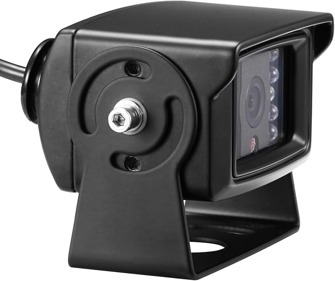 7" 1080P AHD Wired Reverse Rear View Backup Camera System, Waterproof Rearview Reverse Camera 130 Degree Wide Angle Night Vision 4 PIN Cam System for Tractor/Truck/Excavator/Caravan/Skid Steer/RV-PawvioPets