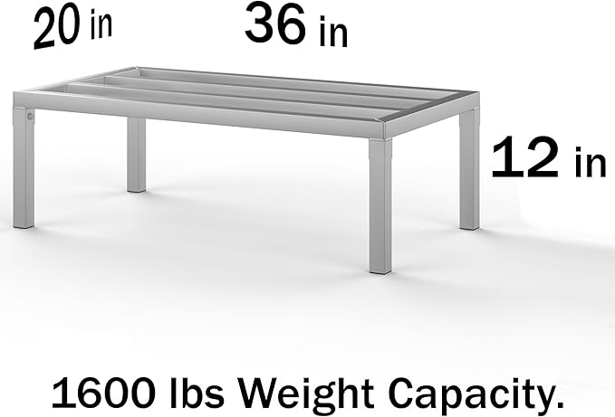 20 in X 36 in. Aquarium Stand | Industrial Style Aluminum Fish Tank Base with Open Frame Design-PawvioPets