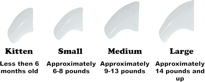 40 Pack Soft Nail Caps for Cat Claws White Kitten-PawvioPets