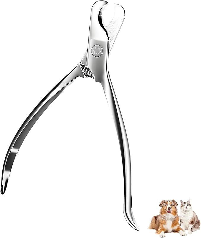 Dog Nail Clippers & Cat Nail Trimmers - Sharp Stainless Steel Professional Pet Nail Clippers for All Dogs, Thick Nails & Indoor Cats - Ergonomic Non-Slip Handle for Safe, Comfortable Grooming-PawvioPets