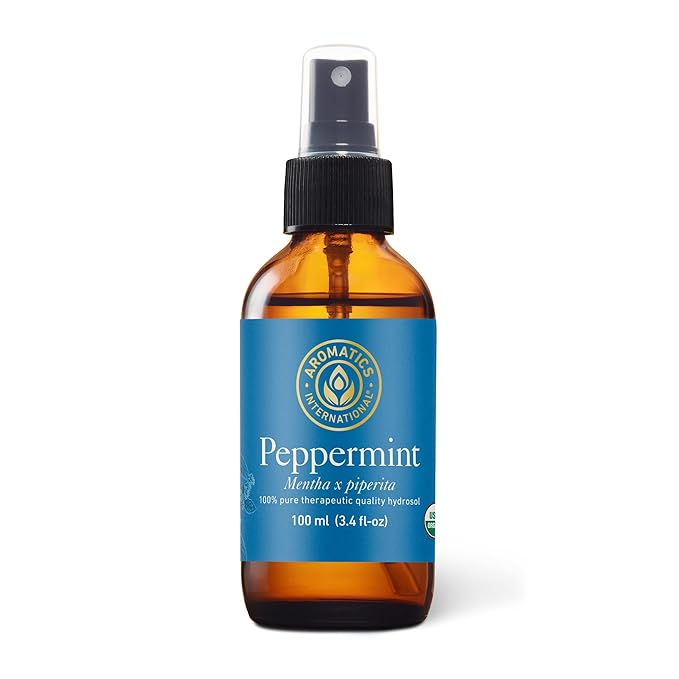 Aromatics International Peppermint Hydrosol 100ml | Cooling Aromatic Spray for Home-PawvioPets