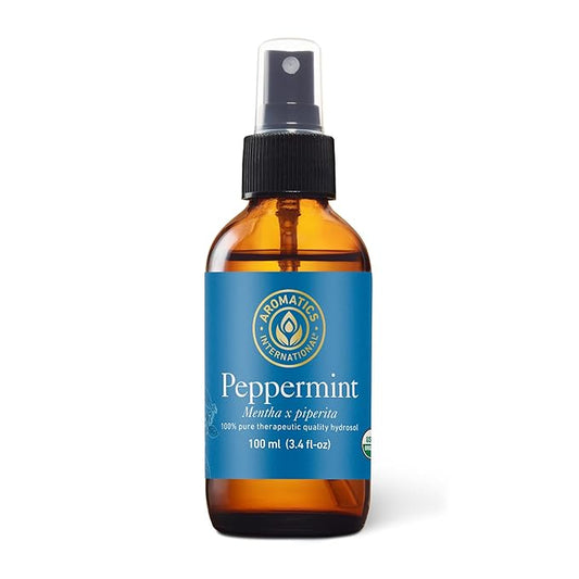 Aromatics International Peppermint Hydrosol 100ml | Cooling Aromatic Spray for Home-PawvioPets