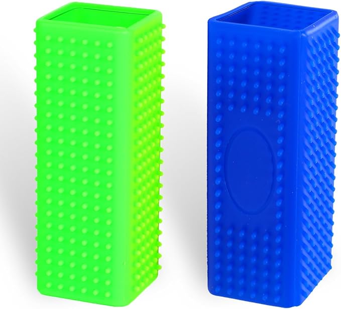 2pcs Pet Dog Cat Hair Remover, Pet Hair Removal Tool, Hollow Cleaner Brush for car，Interior, Furniture, Sofa-PawvioPets