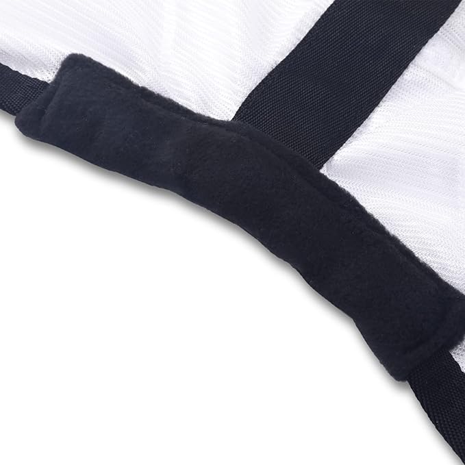 Comfy Mesh Horse Fly Sheet Equine Summer Sheets Stand Neck White 78-PawvioPets