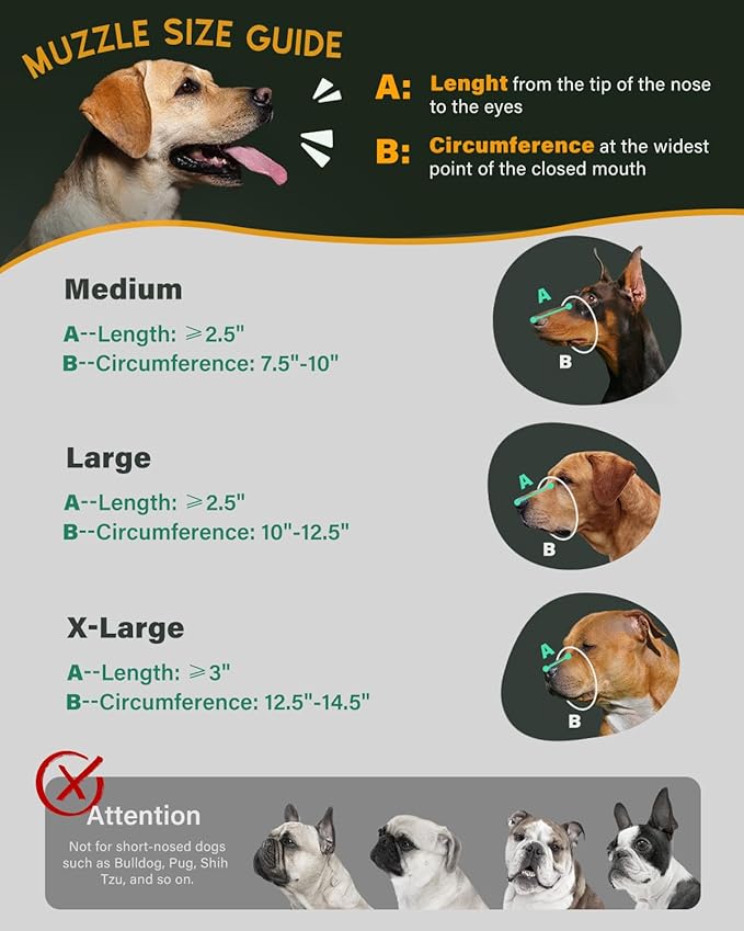 Dog Muzzle, Leather Basket Soft Muzzles Medium Large Breeds, Pitbull Dog Muzzle Amstaff Staffordshire Terrier, German Shepherd Dalmatian Doberman Adjustable (M)-PawvioPets