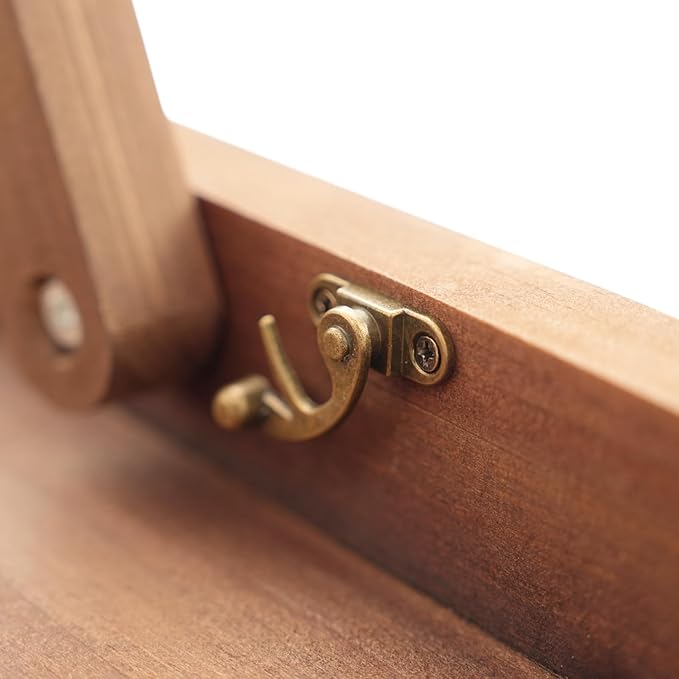 Dog Ramp for Bed, Dog Stairs for Small and Large Dogs, Portable Dog Steps for Bed, Couch, Car, Adjustable Folding Pet Ramp, Upgrade Rubber Pet Steps, Supports up to 210 lbs (Medium-Brown)-PawvioPets