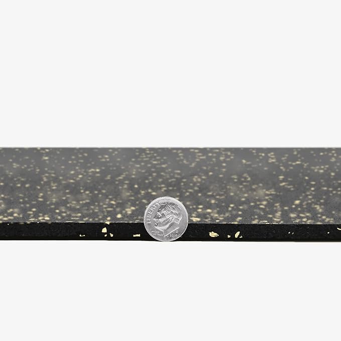 Flooring Inc's 1/4" Thick Tough Rubber Flooring Roll | Flexible Recycled Rubber Floor Mats for Home Gym | Heavy Duty Rubber Mat for Home Gyms, Sheds, Horse Stall Mat or Trailer-PawvioPets