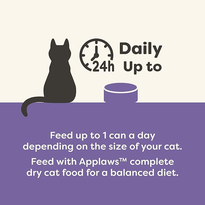 Applaws Natural Wet Canned Cat Food, Made with Limited and Natural Ingredients, Real Protein with No Artificial Additives, Variety Pack in Broth (16 x 2.47oz Cans)-PawvioPets