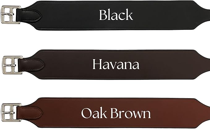 Exion Wide Stability Stirrup Leathers for English Saddles | Premium Cowhide Leather | Enhanced Leg Stability & Comfort | Sizes: 48" to 62"-PawvioPets