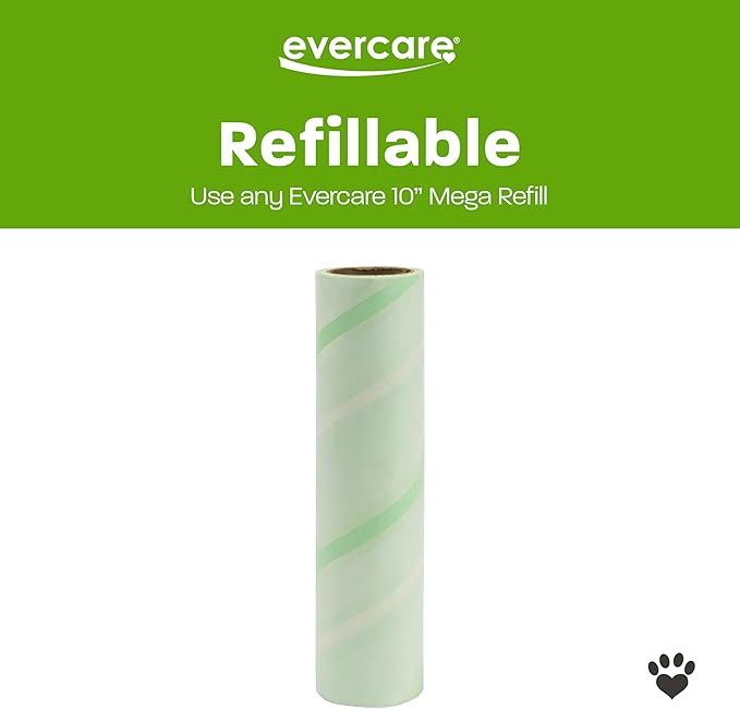 Evercare Easy-Store Mega 25 Layer Extended Handle Pet Lint Roller-PawvioPets