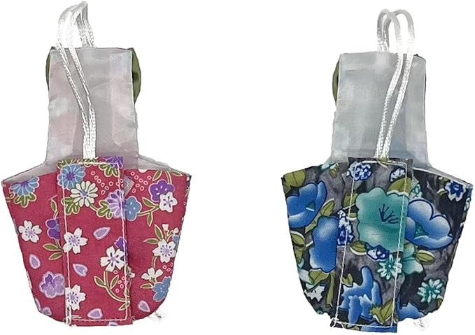 2 PCS Star Diapers for Parrots Red&Balck Fashionable Avian Accessories Parrot Clothes for Birds-PawvioPets