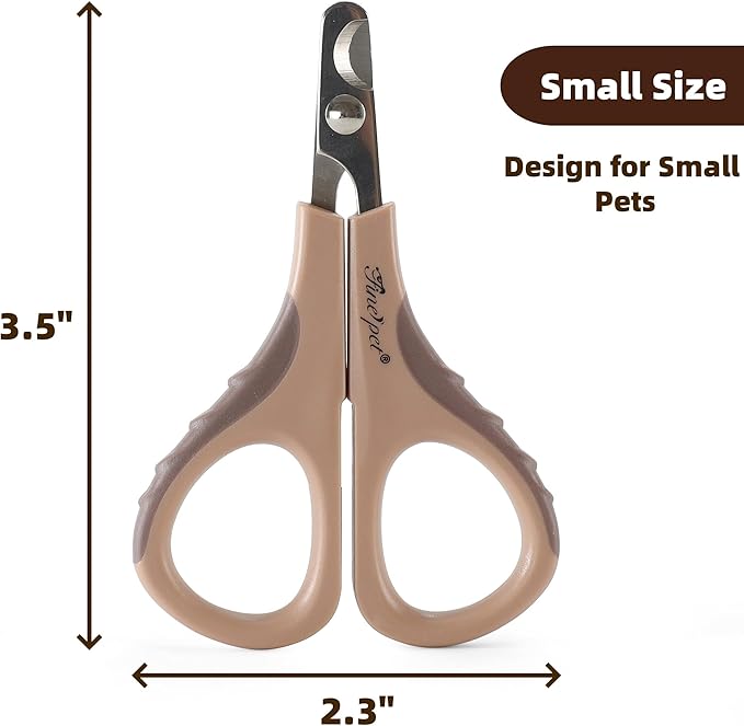 Dog Nail Clippers Pet Nail Trimmers for Small Dogs Easy and Safe Pet Grooming Clippers Cat Claw Trimmer S-PawvioPets