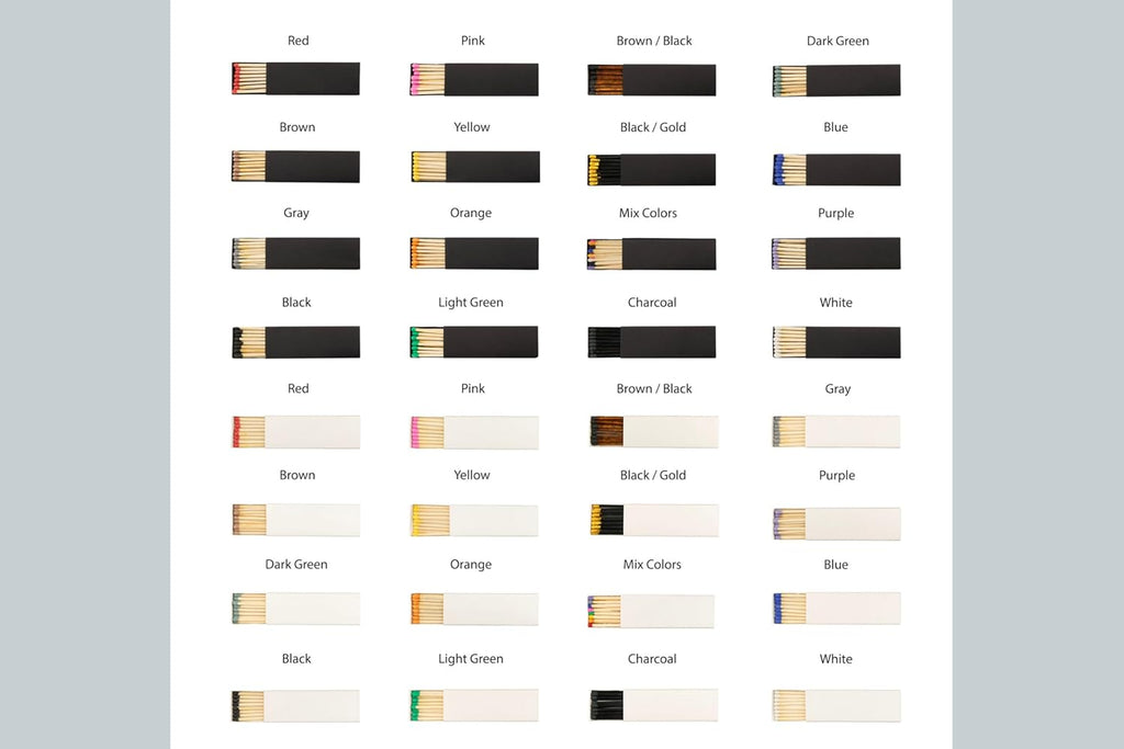 Customizable Baby Shower Matchboxes – Set of 10 – Cute Baby Design – Colorful Matchsticks – Perfect for Baby Shower Favors (2" Matchsticks, Baby #3)