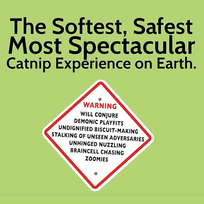 Fiend Catnip + Silvervine for Cats & Kittens Safety-Cut Premium Fine Cat Nip Blend with Vegan Silvervine + Sticker – Ultra Potent, North American – 1 Cup (34.5g) Go Ahead, Create a Monster!-PawvioPets