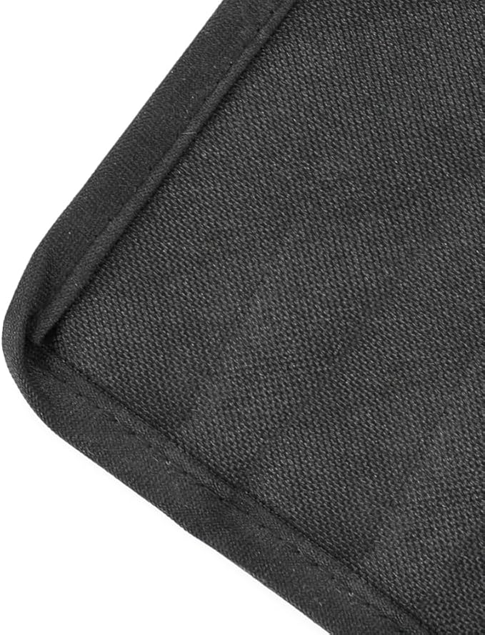 Amazon Basics Waterproof Car Back Bench Seat Cover Protector for Dog - 56 x 47 inch, Black-PawvioPets