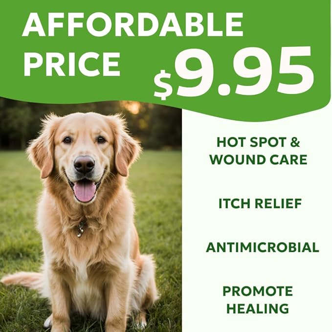 Forticept Hot Spot Spray for Dogs Cats & Horses, Itch Relief Wound Cleanser with Aloe Vera, 8 oz-PawvioPets