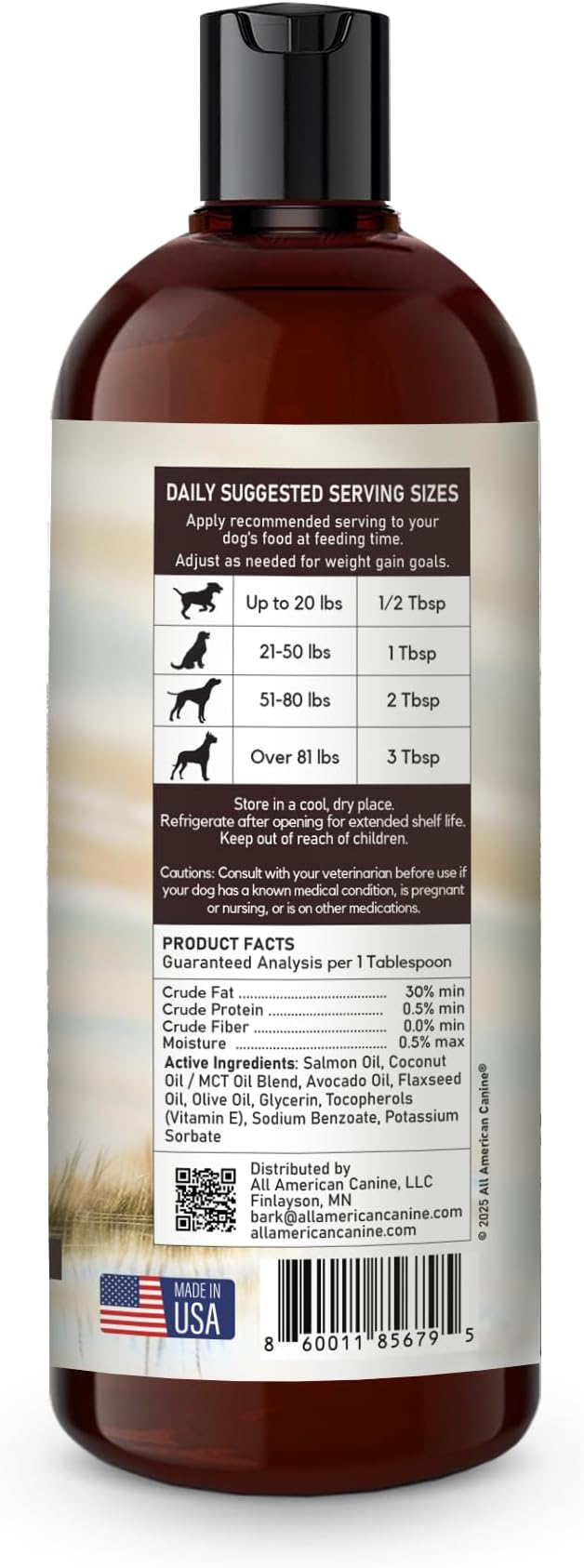 Dog Weight Gainer Liquid – High Calorie Dog Food Supplement for Rapid Weight Gain, Mass, and Recovery – Appetite Stimulant – 60 Servings-PawvioPets