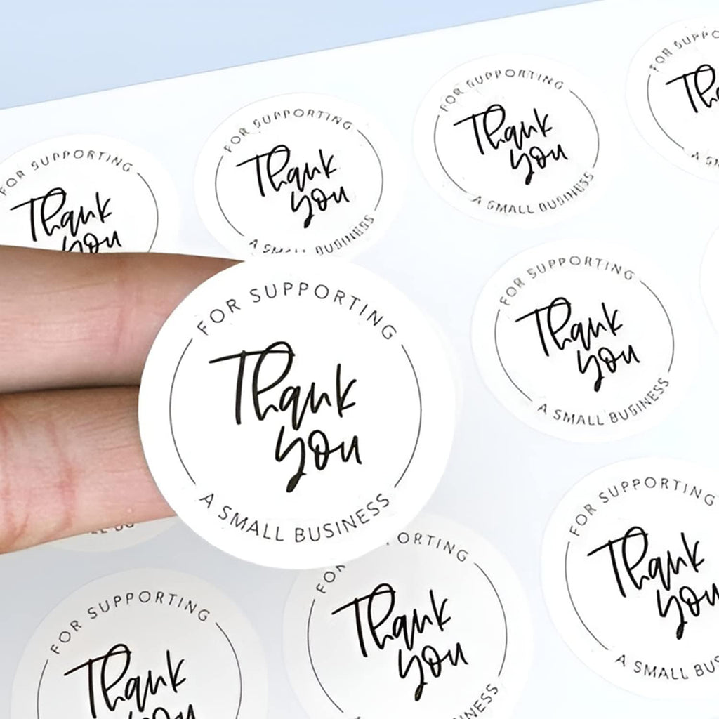 Custom Logo Stickers for Business, Personalised Logo Labels - Any Shape, Waterproof Vinyl Perfect for Branding & Packaging