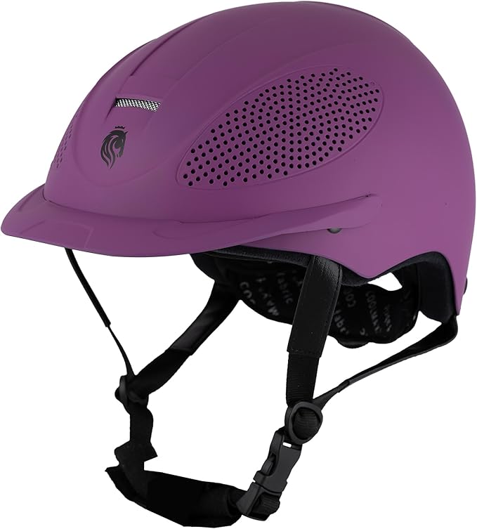 Equinavia Skylar Horse Riding Helmet – Lightweight Equestrian Helmet with Airflow Vents, Adjustable Dial & Removable Liner, ASTM F1163-23/SEI Certified-PawvioPets