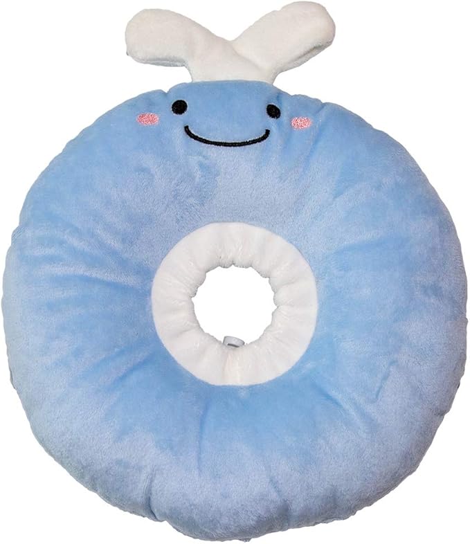 Adjustable Cat Recovery Collar Soft,Cute Pet E-Collar Neck Cone After Surgery Wound Healing Protective Cone Fit for Kitties, Small Dogs(ELC05-whale-s)-PawvioPets