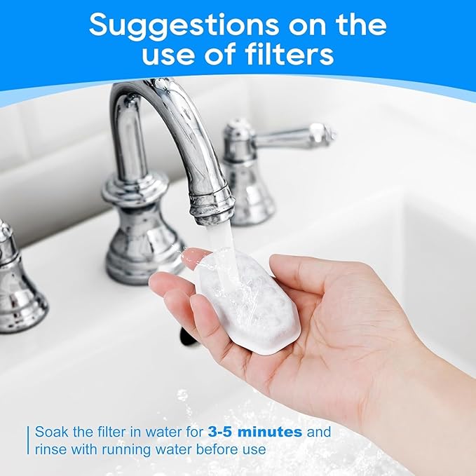 16+16 Pack Pet Water Fountain Filter Compatible with Rellaty & Fit for Neareal 108oz/3.2L Automatic Dog Water Dispenser, Cat Filters for Fountain Cat Bowl-PawvioPets