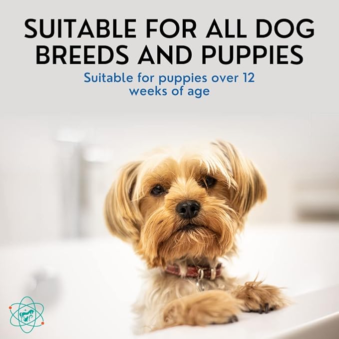 8 floz 5 in 1 Dog Shampoo for Itchy Skin - Sensitive Skin Dog Shampoo for Smelly Dogs - Dog Shampoos & Conditioners - Made in The USA-PawvioPets