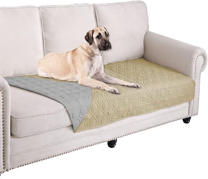 Ameritex Waterproof Dog Bed Cover Pet Blanket for Furniture Bed Couch Sofa Reversible-PawvioPets