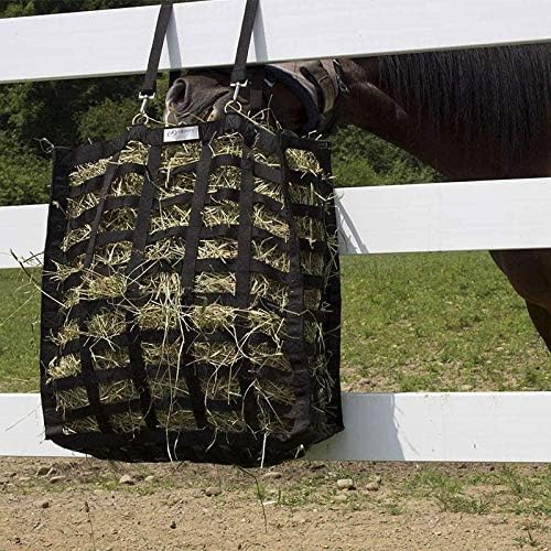 Derby Originals Supreme 4-Sided Slow Feed Hay Bag – Patented, 1-Year Warranty, 3.5" & 1.75" Openings-PawvioPets