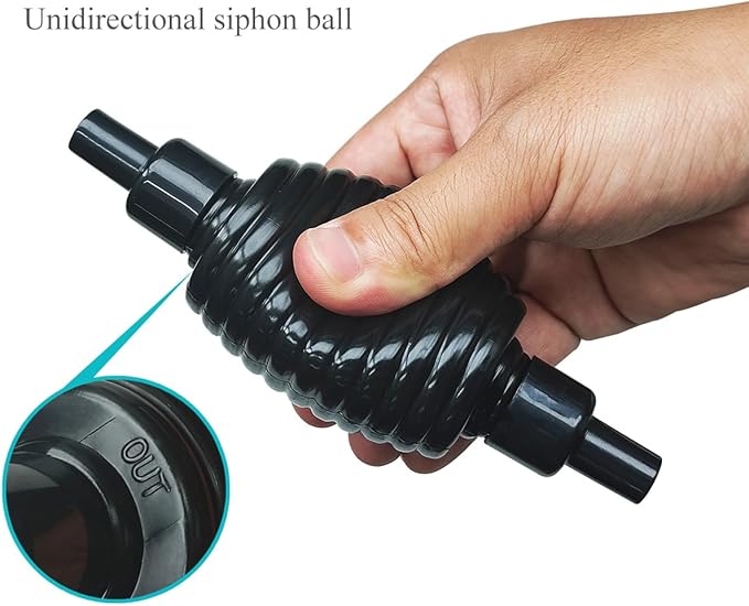 5ft Aquarium Siphon Vacuum Cleaner for Fish Tank Cleaning Gravel & Sand-PawvioPets