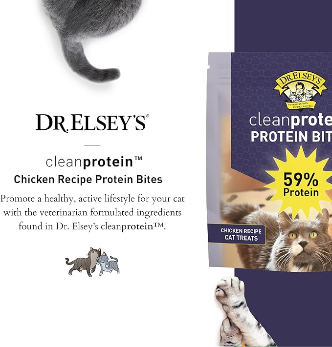 Dr. Elsey's cleanprotein Protein Bites Chicken 12 oz..-PawvioPets
