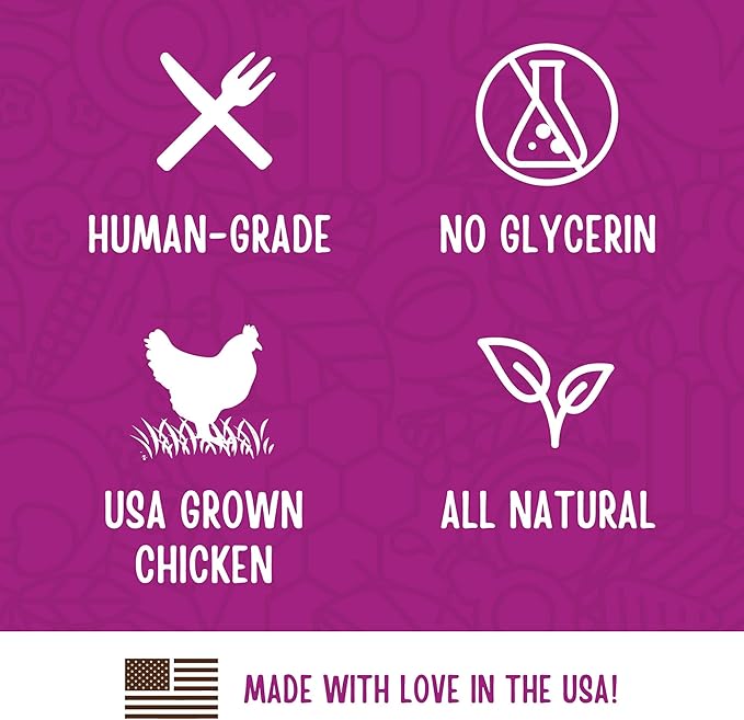 Full Moon Chicken Nuggets Healthy All Natural Dog Treats Human Grade Made in USA 12 oz-PawvioPets