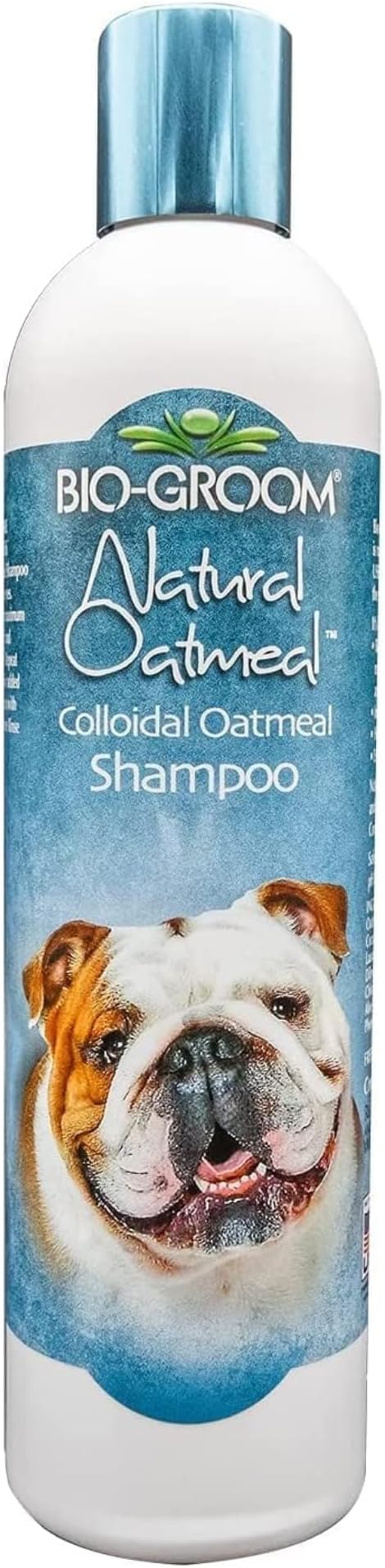 Bio-Groom Oatmeal Dog Shampoo - for Allergies and Itching, Cruelty-Free, Dog Bathing Supplies, Puppy Shampoo for Sensitive Skin, Made in USA, Anti-Itch Dog Products - 12 fl oz 2-Pack-PawvioPets