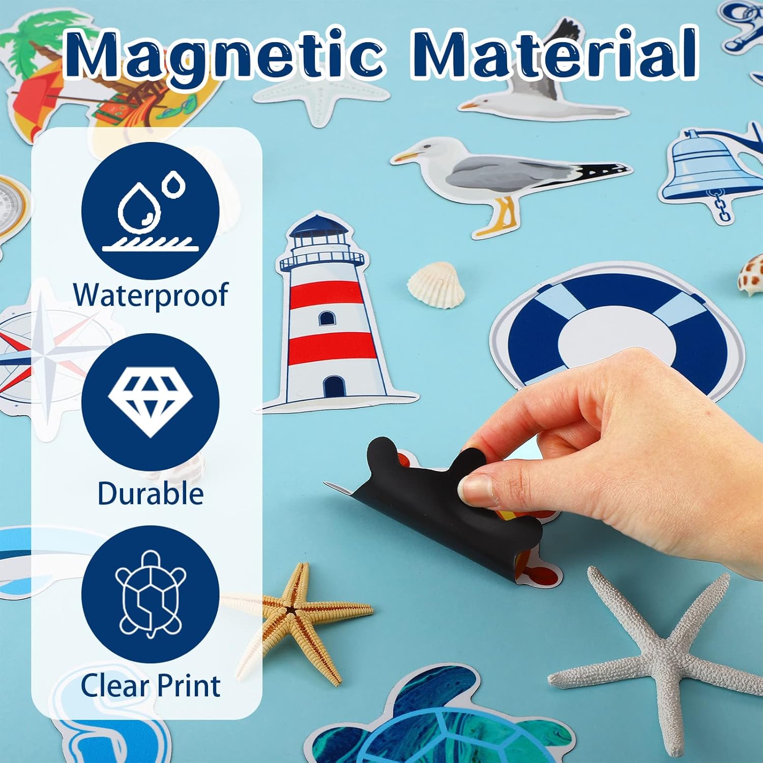 Xuhal 25 Pcs Birthday Cruise Door Magnets Decorations Funny Cruise Ship Door Magnets Magnetic Reusable Magnet for Happy Birthday Cabin Ship Carnival Refrigerator Office Car Accessories