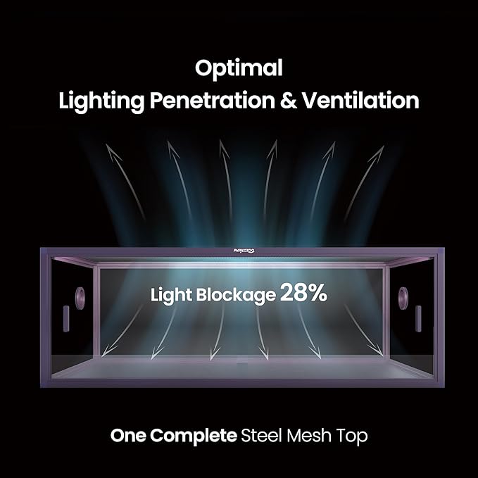 85 Gallon Reptile Tank, Front Opening Snake Tank for Easy Maintenance, Reptile Enclosure with Top Screen Ventilation 48''x24''x18''-PawvioPets