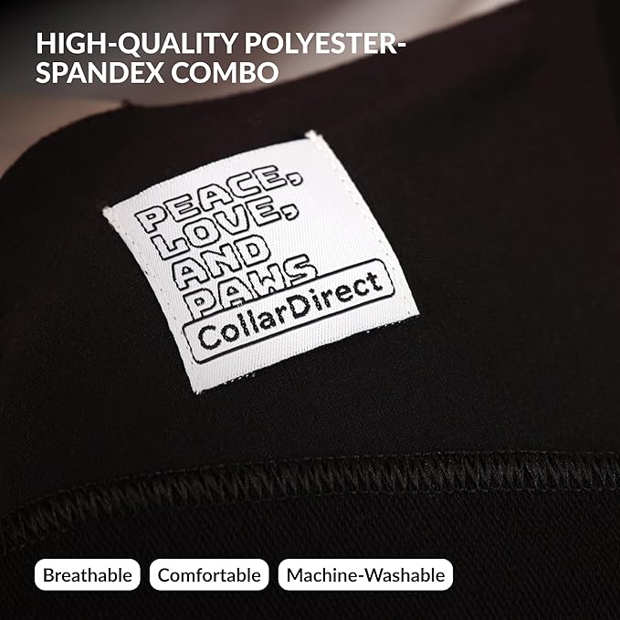 Dog Sling Carrier for Small Dogs - Anti-Anxiety Cat Sling, Puppy Pouch - Pet Sling in Gray Black Blue Green Pink Yellow (Black, Large)-PawvioPets