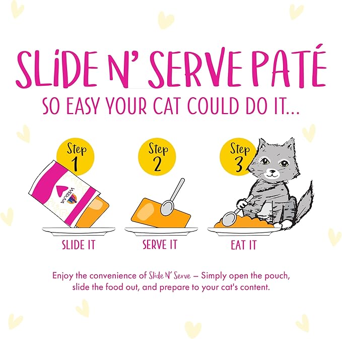 B.F.F. PLAY - Best Feline Friend Paté Lovers, Aw Yeah!, Chicken & Duck Destiny with Chicken & Lamb, 3oz Pouch (Pack of 12)-PawvioPets