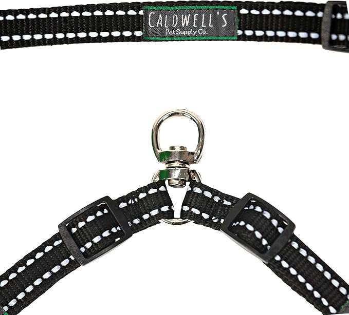 Caldwell's Pet Supply Co. Leash Coupler, Two Dog Leash Splitter to Split Leashes for Walking 2 Dogs, Tangle Free Double Dog Leashes Connector, Adjustable Attachment for Small or Medium Dogs-PawvioPets