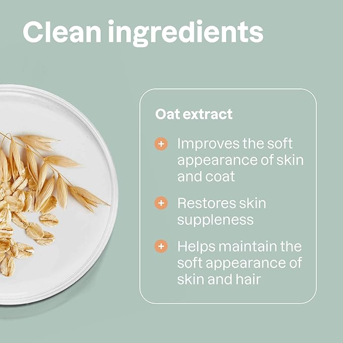 ATTITUDE Shampoo for Cats and Dogs, Plant and Mineral-Based Ingredients, Vegan and Cruelty-Free Products for Pets, Bulk Refill, Soothing, Unscented, 67.62 Fl Oz-PawvioPets