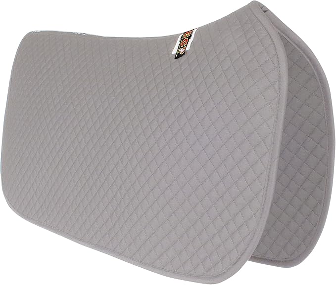 ECP Equine Comfort Products All Purpose Diamond Quilted Western Saddle Pad for Injury Prevention, Breathable, Hypoallergenic, Shock-Absorbing Cushion for Horse Comfort-PawvioPets