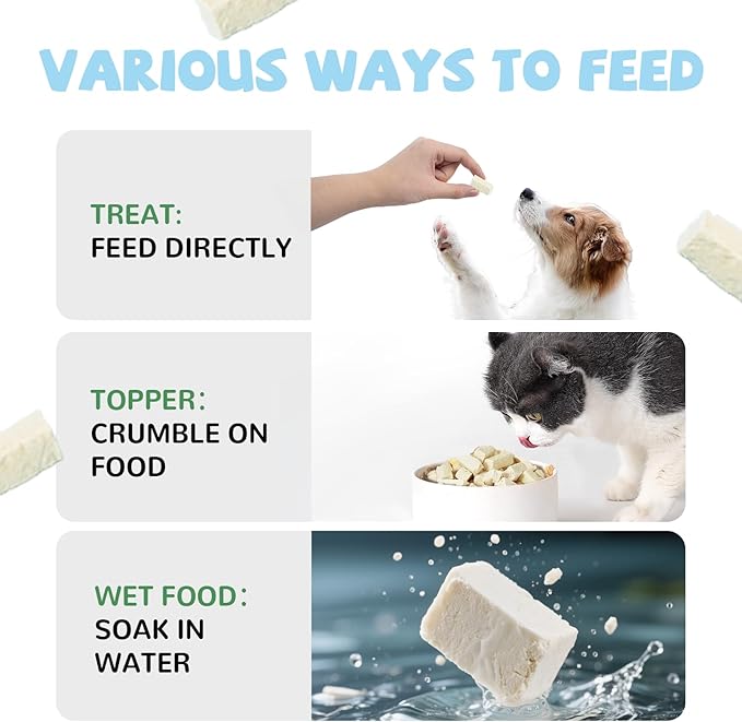 Freeze Dried Sheep Milk Yogurt Flavor, Gentle Sheep Milk Dog Treats for Sensitive Stomachs Puppies, 2.8 oz-PawvioPets