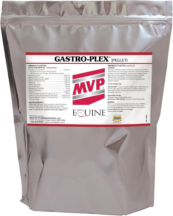 Gastro-Plex (6 lb) Supports Gut Health and Hindgut Digestion in Horses-PawvioPets