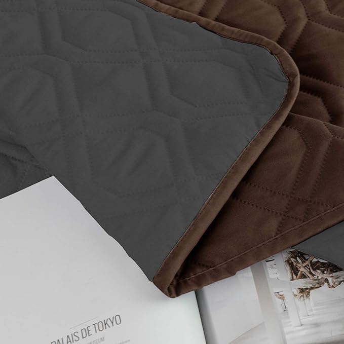 Ameritex Waterproof Dog Bed Cover Pet Blanket for Furniture Bed Couch Sofa Reversible-PawvioPets