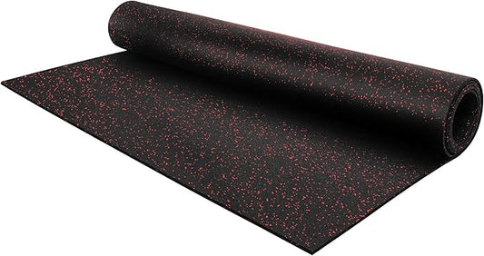 Flooring Inc's 1/4" Thick Tough Rubber Flooring Roll | Flexible Recycled Rubber Floor Mats for Home Gym | Heavy Duty Rubber Mat for Home Gyms, Sheds, Horse Stall Mat or Trailer-PawvioPets