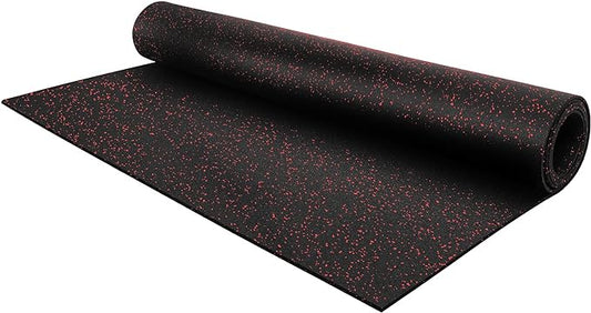 Flooring Inc's 1/4" Thick Tough Rubber Flooring Roll | Flexible Recycled Rubber Floor Mats for Home Gym | Heavy Duty Rubber Mat for Home Gyms, Sheds, Horse Stall Mat or Trailer-PawvioPets
