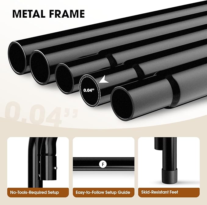 Elevated Dog Bed, Raised Outdoor Dog Bed for Extra Large Sized Dogs, Portable Cooling Pet Cot with Breathable & Washable Mesh, Indoor & Outdoor Pet Hammock with Skid-Resistant Feet.-PawvioPets