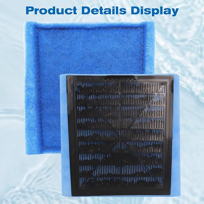 24 Pack Aquarium Filter Cartridges for Aqua-Tech 30-60/20-40 Gallon Fish Tank Power Filter Replacement EZ-Change #3-PawvioPets