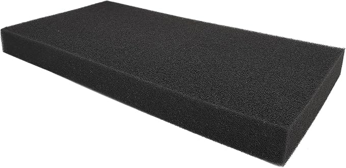 Aquarium Bio Sponge Pad Filter Media for Fish Tank,20/30/40PPI Open Cell Coarse Foam Block Foam Pre Filter Sponge (23" Lx 12.5" W x 2" H 40PPI)-PawvioPets